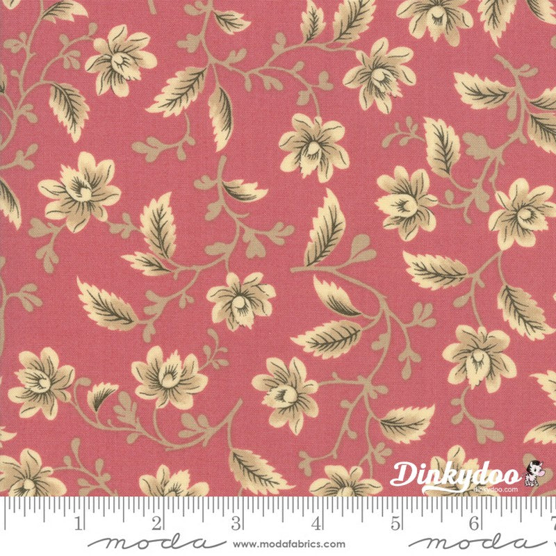 Nancy's Needle 1850-1890 - Garden Splendor in Sweet Pink - Betsy Chutchian - Moda