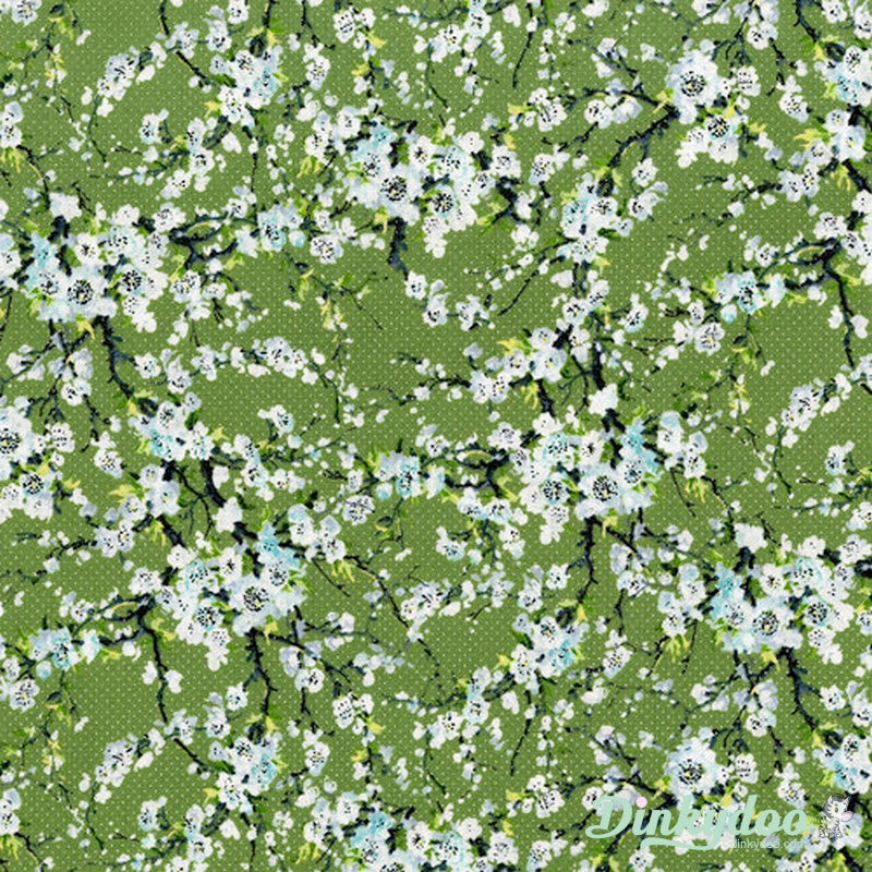 Serene Spring - First Flourish in Seedling - RJR Fabrics