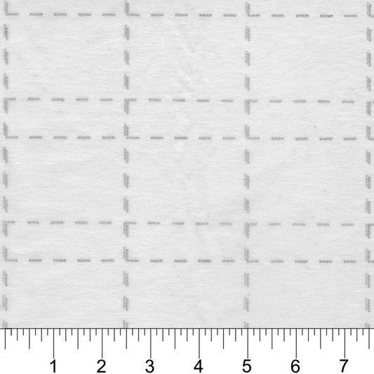 Bosal Quilters 2.5" Grid Fusible Interfacing - White 48" Width (1 Yard)