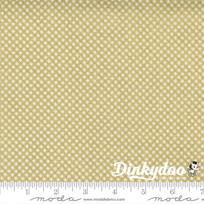 Whispers Metallics - Gold Junior Jelly Roll -  Moda