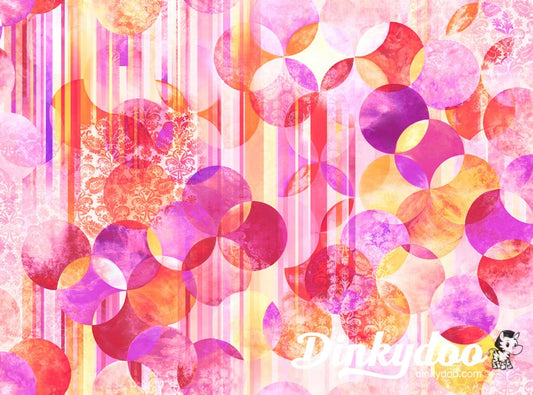 Gradients Parfait - Rainbow Bubbles in Fruit Punch - Moda