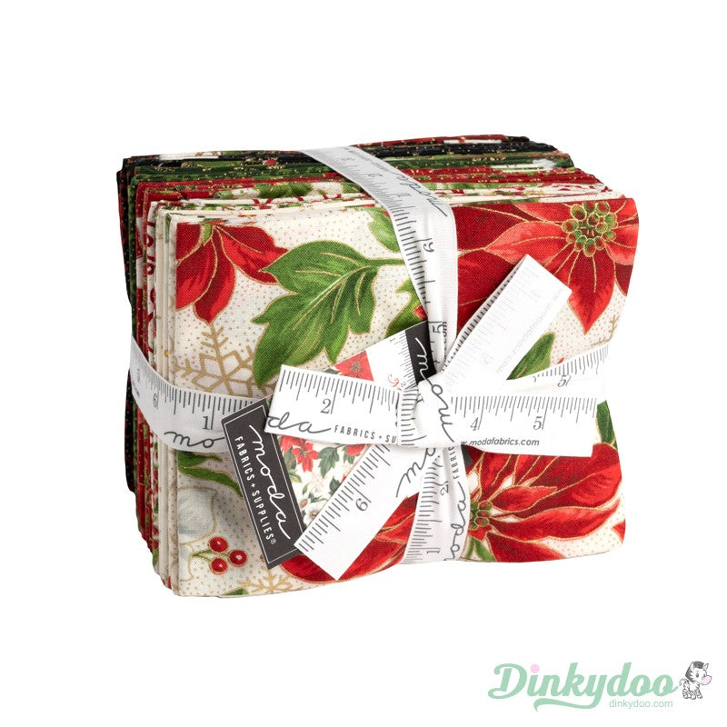 Merry Manor Metallic - Fat Quarter Bundle - Moda