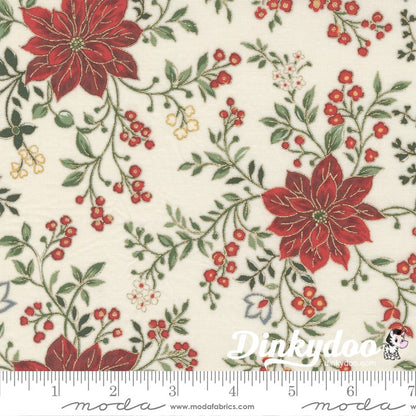 Merry Manor Metallic - Fat Quarter Bundle - Moda
