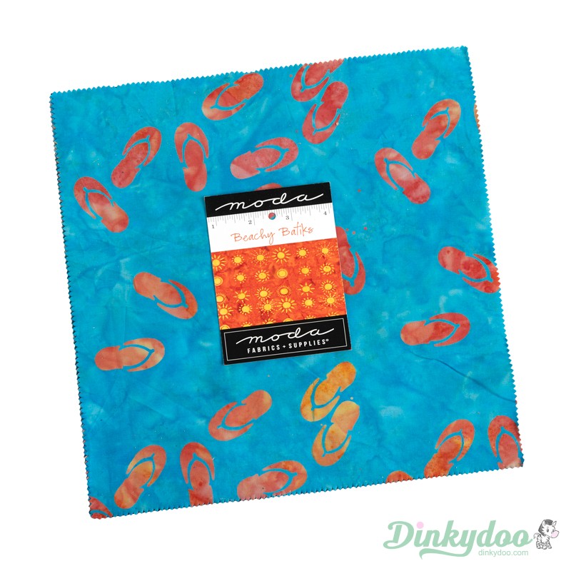 Beachy Batiks - Layer Cake - Moda
