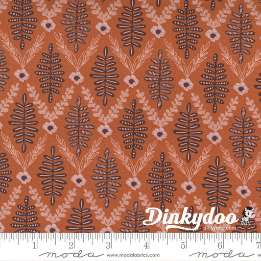 Slow Stroll - Grove Walk in Pumpkin - Fancy That Design House - Moda