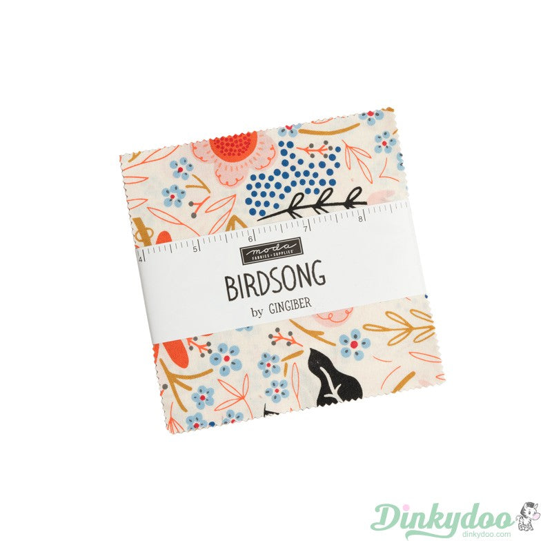 Birdsong - Charm Pack - Gingiber - Moda