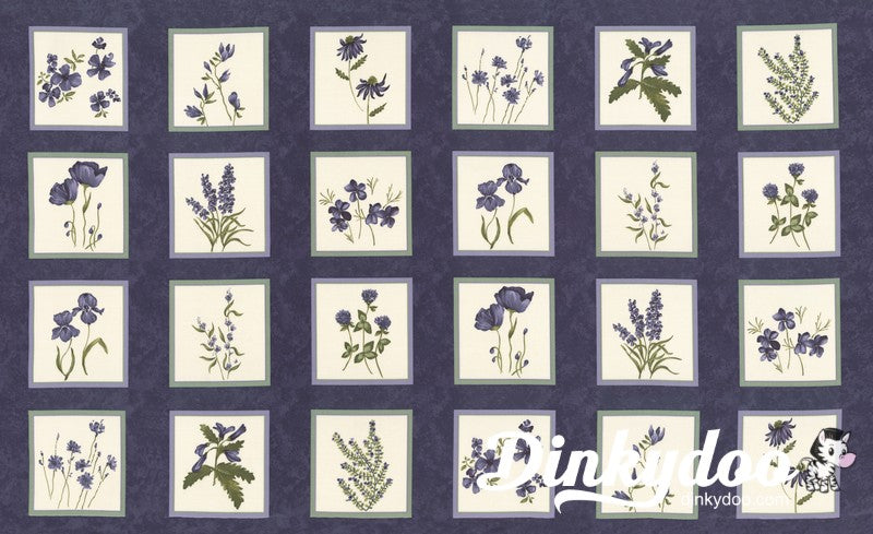 Wild Iris - Panel in Iris - Holly Taylor - Moda