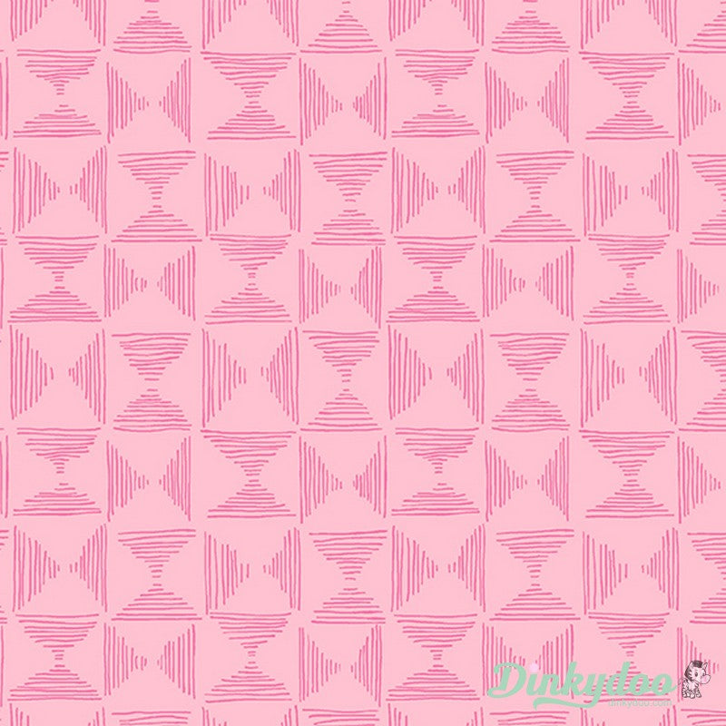 Top Drawer - Basket Weave in Baby Pink - Andover Fabrics