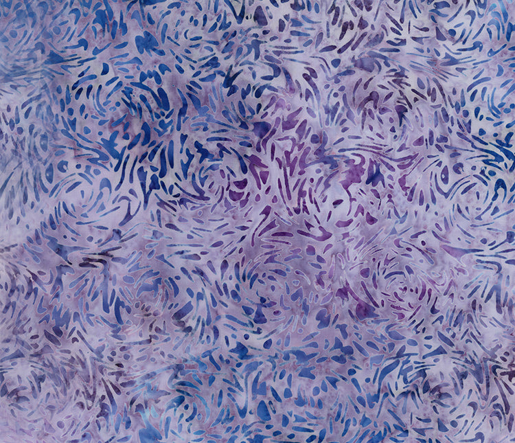 Banyan Batiks BFF's - 81600-83 in Iris - Northcott - Dinkydoo Fabrics