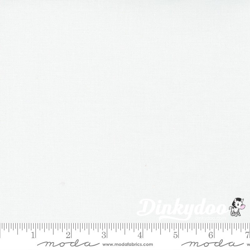 Bella Solids - Bleached White PFD - (9900-97) - Moda - Dinkydoo Fabrics