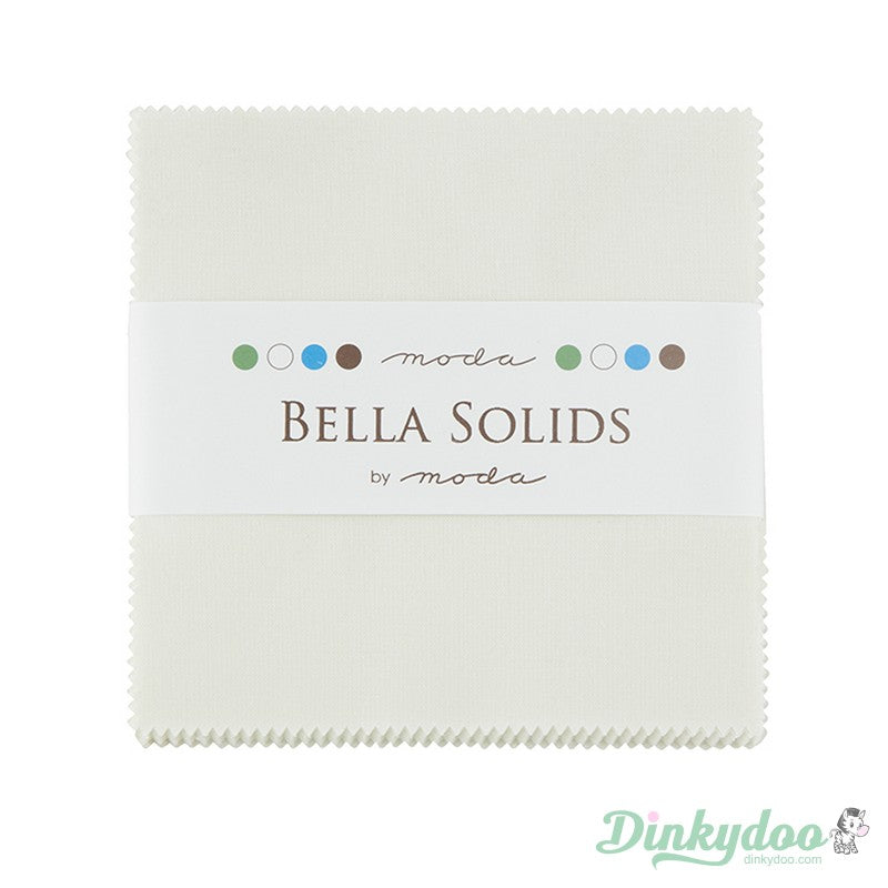 Bella Solids - Porcelain Charm Pack - Moda