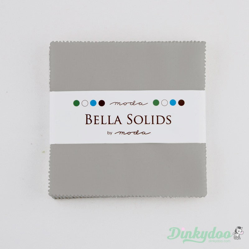 Bella Solids - Silver Charm Pack - Moda
