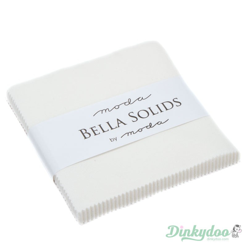 Bella Solids - Off White Charm Pack - Moda