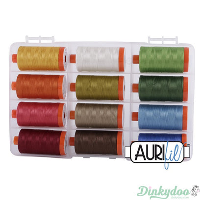 The Classic Collection 50wt - Aurifil (FREE STORAGE CASE) (Pre-order: Jun 2026) - Dinkydoo Fabrics