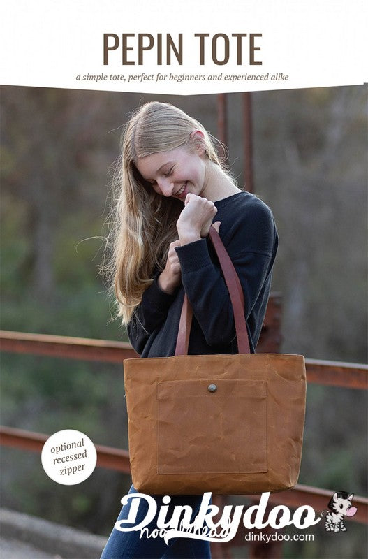 Pepin Tote Pattern - Noodlehead - Dinkydoo Fabrics