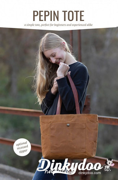 Pepin Tote Pattern - Noodlehead - Dinkydoo Fabrics