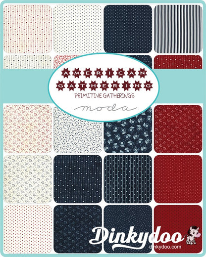 American Gatherings - Charm Pack - Primitive Gatherings - Moda