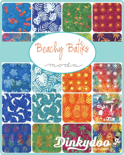 Beachy Batiks - Layer Cake - Moda