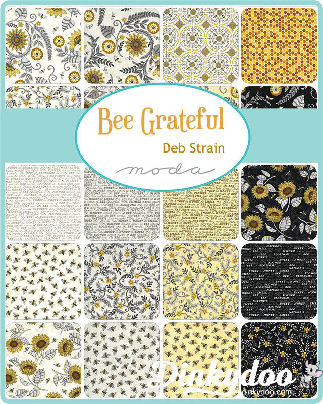 Bee Grateful - Fat Eighth Bundle - Deb Strain - Moda