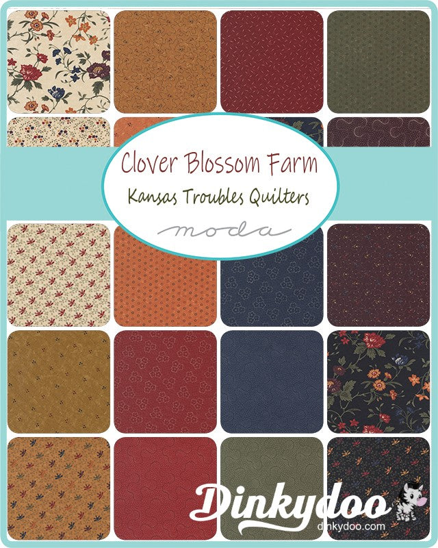 Clover Blossom Farm - Jelly Roll - Kansas Troubles - Moda