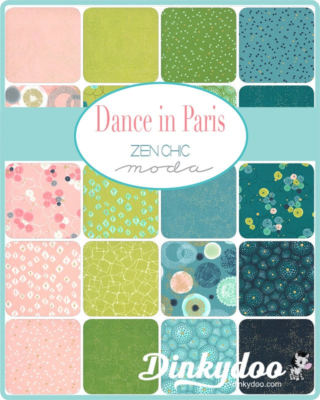 Dance in Paris - Jelly Roll - Zen Chic - Moda