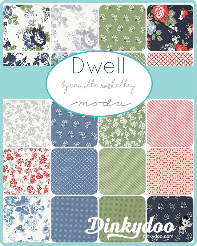 Dwell - Mini Charm Pack - Camille Roskelley