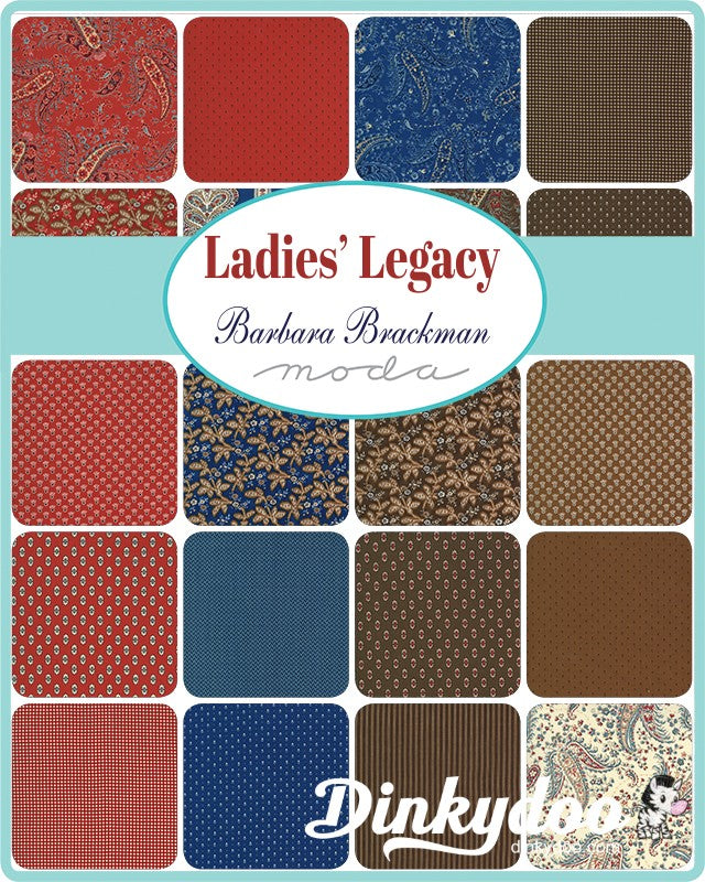 Ladie's Legacy - Jelly Roll - Barbara Brackman - Moda