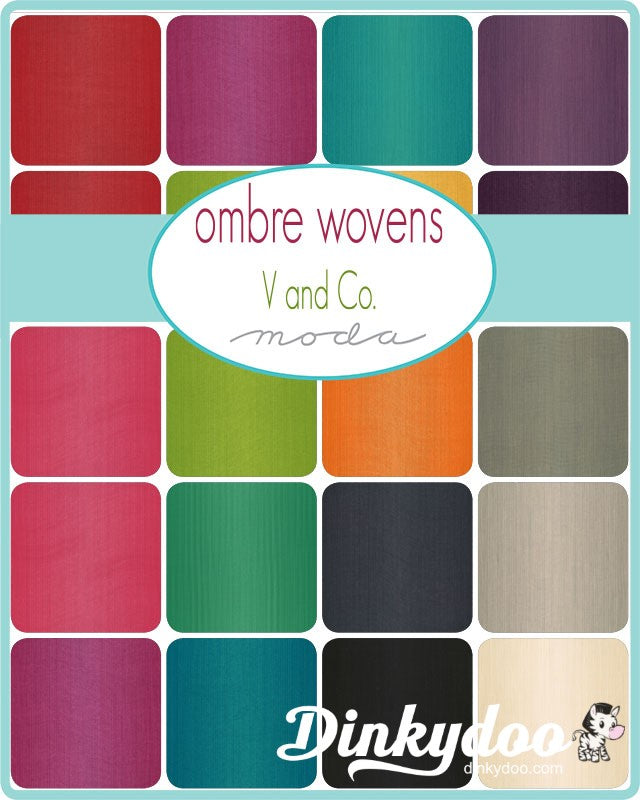 Ombre Wovens - Half Yard Bundle - V & Co - Moda