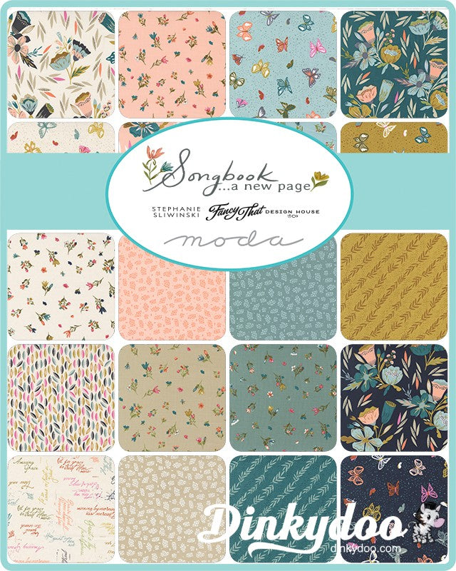 Songbook: A New Page - Fat Eighth Bundle - Fancy That Design - Moda
