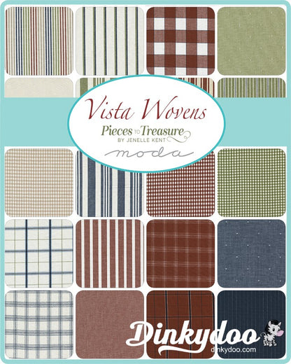 Vista Wovens - Charm Pack - Pieces of Treasure - Moda