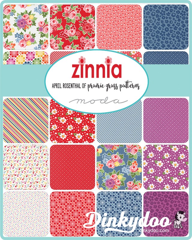 Zinnia - Mini Charm Pack - April Rosenthal - Moda