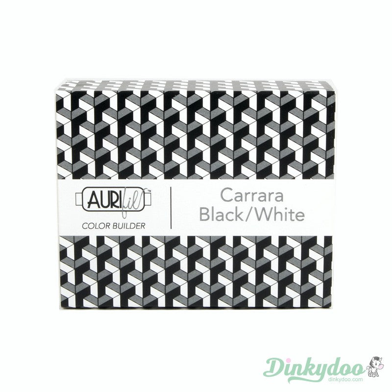 Color Builders 50wt 2020 - Carrara Black/White - Aurifil