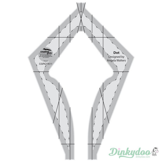 Creative Grids - Angela Walters Machine Quilting Tool - Dot