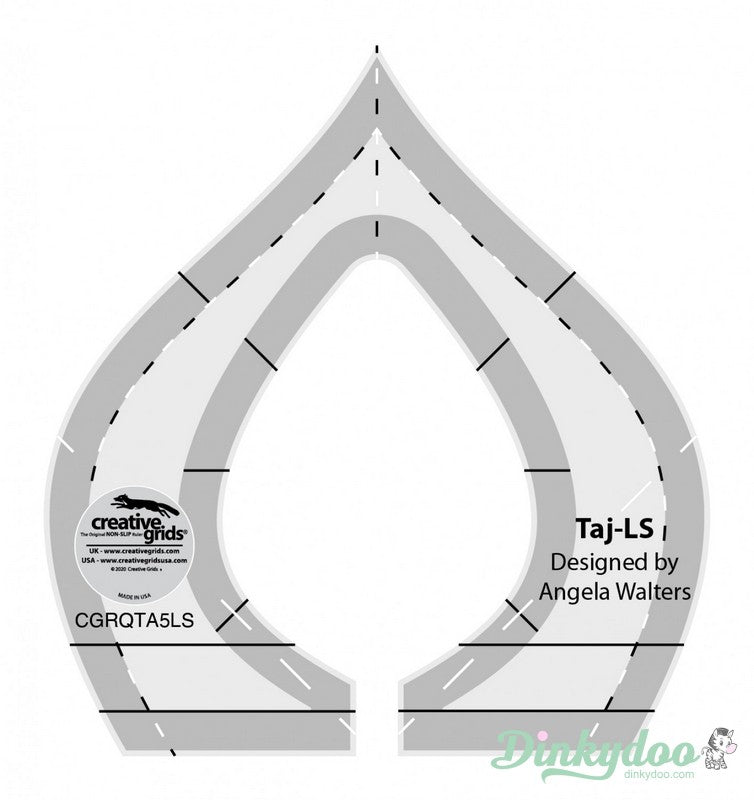 Creative Grids - Angela Walters Machine Quilting Tool - Taj Low Shank