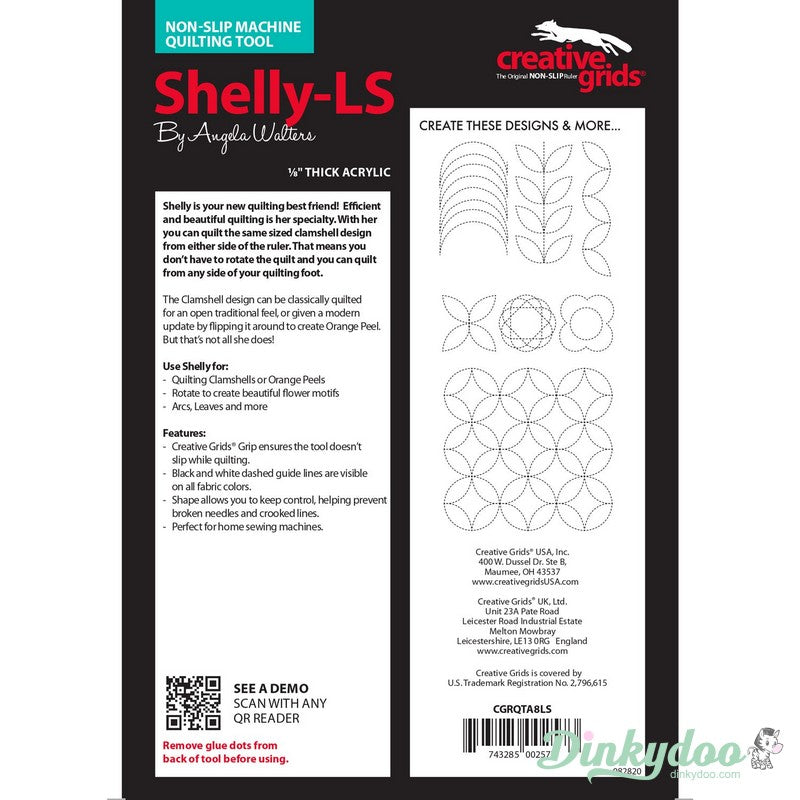 Creative Grids - Angela Walters Machine Quilting Tool - Shelly Low Shank
