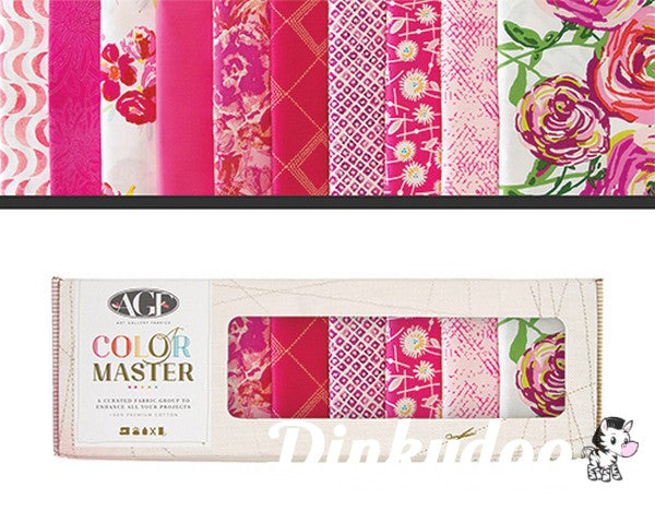 Color Master #2 - Life is Pink Edition - Half Yard Box - Art Gallery Fabrics