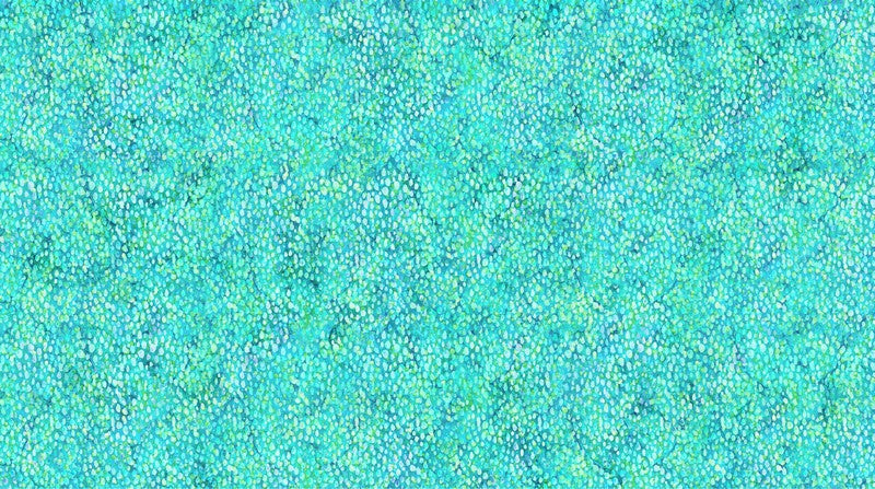 Allure - Dots Allover in Bright Aqua - Deborah Edwards - Northcott (Pre-order: Sep 2023)