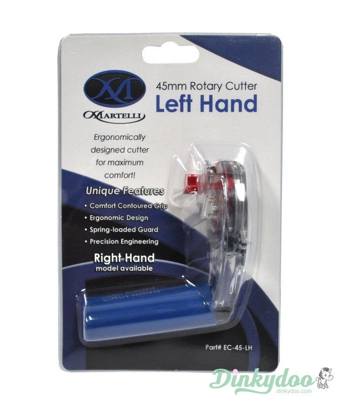 Martelli 45mm Ergonomic Rotary Cutter Left Handed (Preorder Jul 20