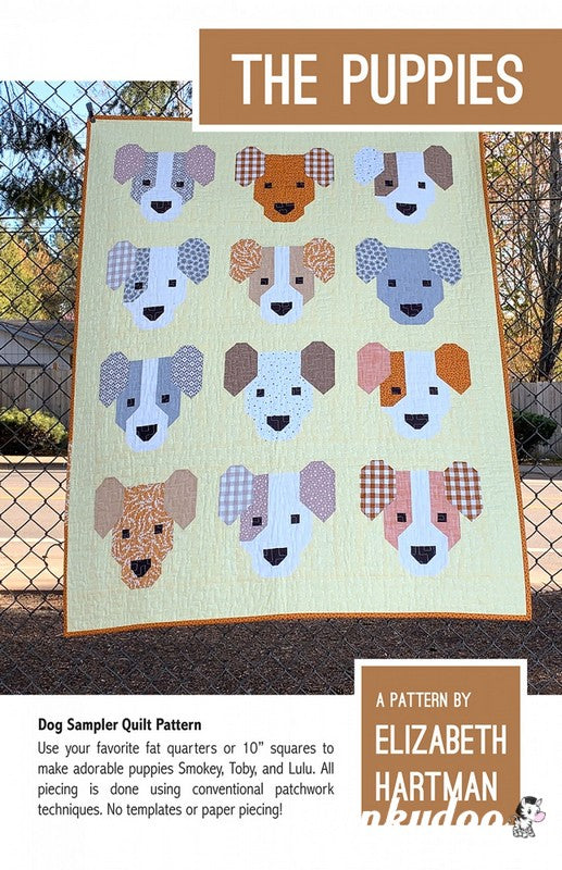 The Puppies - Quilt Pattern - Elizabeth Hartman