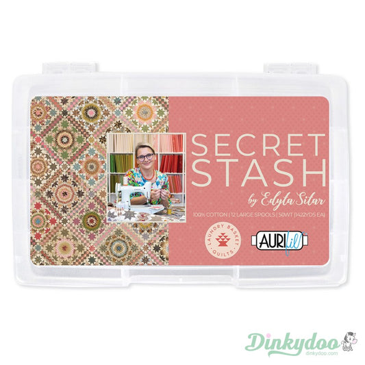 Edyta Sitar - Secret Stash 50wt - Aurifil (FREE STORAGE CASE) (Pre-order: Jan 2026)
