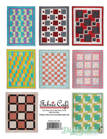 Easy Peasy 3-Yard Quilts by Donna Robertson - Fabric Cafe (Pre-order: Jun 2024)