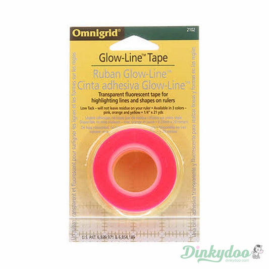 Glow-Line Tape 1/4" x 21 yards - Omnigrid (Pre-order: Jun 2024)