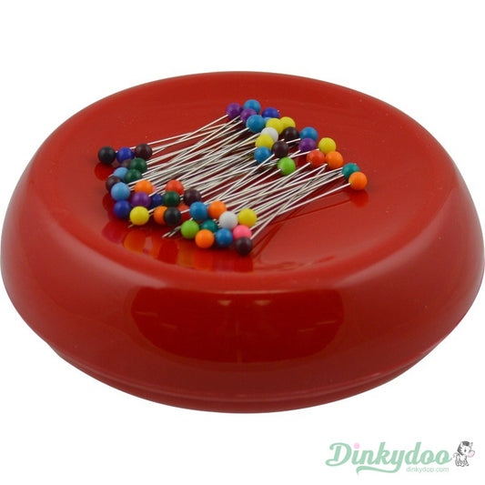 Magnetic Pincushion (Red) - Grabbit