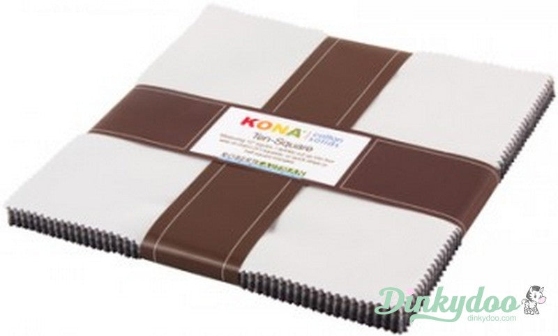 Kona Solids - Gray Area - Layer Cake - Robert Kaufman