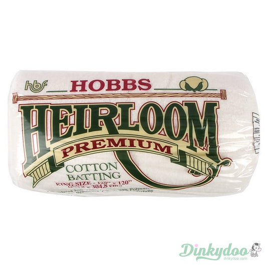 Hobbs Heirloom 80/20 Cotton/Poly Blend Batting - King Size