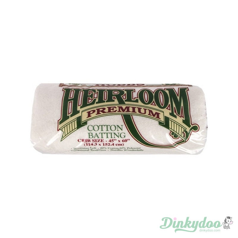 Hobbs Heirloom 80/20 Cotton/Poly Blend Batting - Crib Size