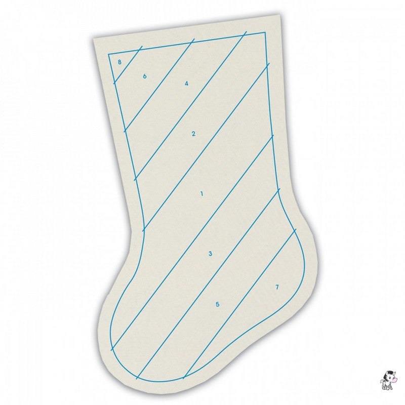 Quilt As You Go Holiday Stockings - June Tailor (Pre-order: May 2026) - Dinkydoo Fabrics
