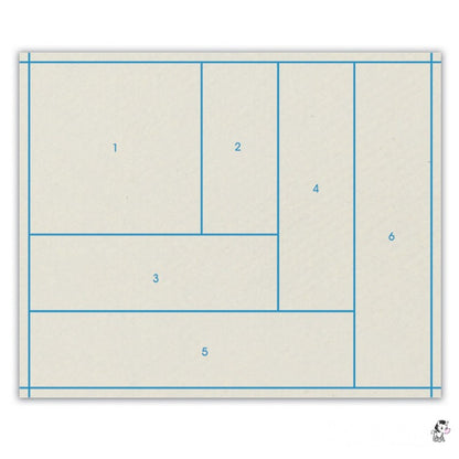 Quilt As You Go Mug Mat Log Cabin - June Tailor (Pre-order: May 2026) - Dinkydoo Fabrics