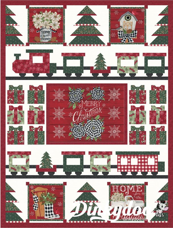 Home Sweet Holidays Toy Store Quilt Kit - Deb Strain - Moda