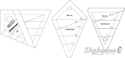 Bloc Loc - 8" Kaleidoscope Ruler (Pre-order: Feb 2026)